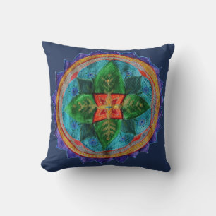 Almofada Alcance Mágico de Mandala 41 cm x 41 cm