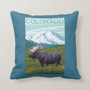 Almofada Alces com MountainColorado