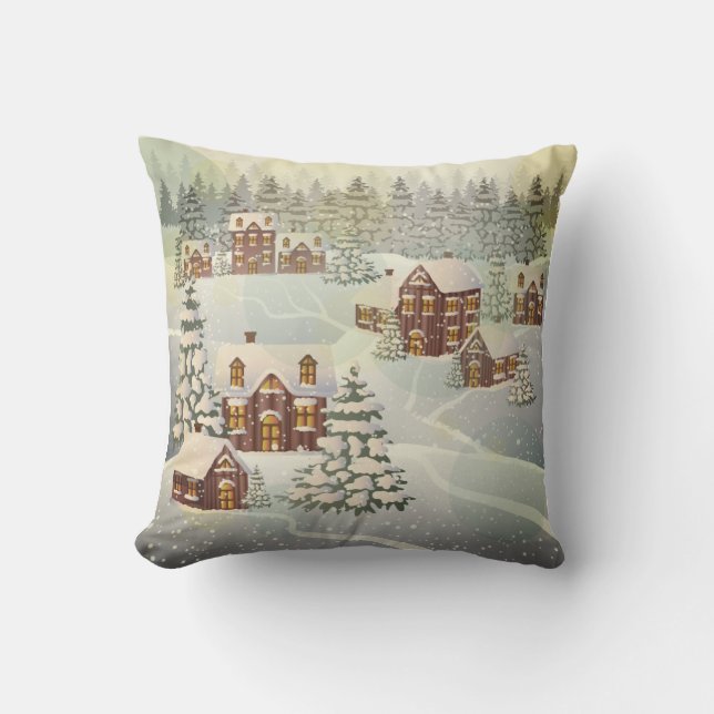 Almofada Aldeia de Gingerbird Cushion (Frente)