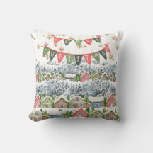 Aldeia de Natal Bonita Snowy