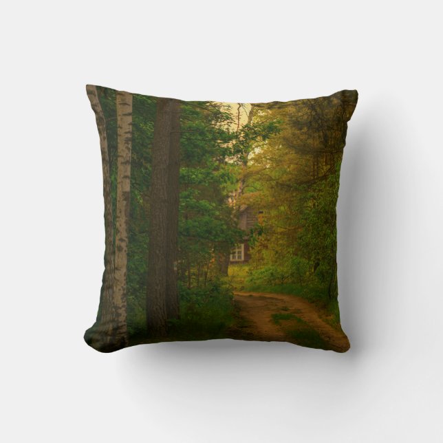 Almofada Aldeia do Parque Rural da Floresta Natural da Biel (Frente)