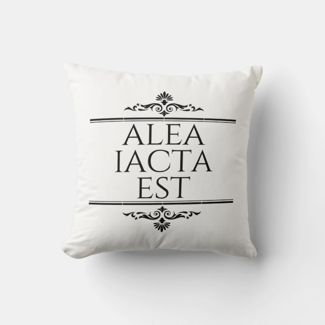 Almofada Alea Iacta Est (Frente)