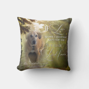 Almofada Aletha Private If Love Soo Forest Pet Memorial