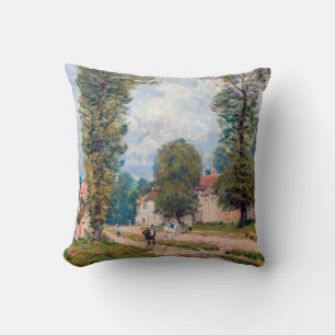 Almofada Alfred Sisley - A Estrada Versalhes