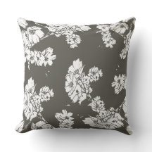 Algodão moderno cinzento do lance do sofá do