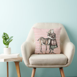 Almofada Alice e o Travesseiro decorativo Fawn