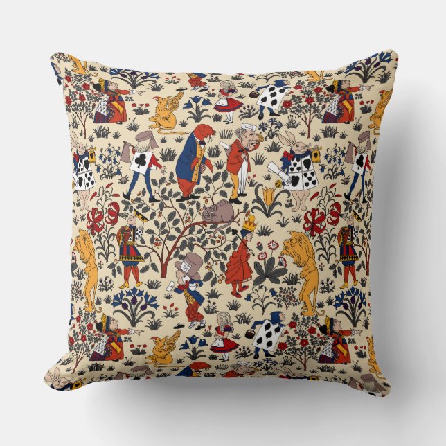 Almofada Alice no País das Maravilhas (Frente)