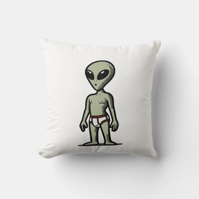 Almofada Alien Pants (Frente)