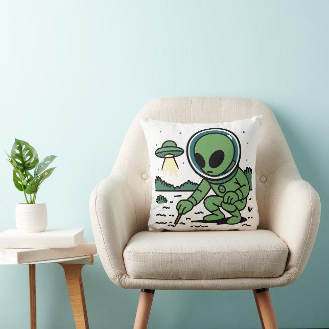 Almofada Alienígena Melancholy (Cadeira)