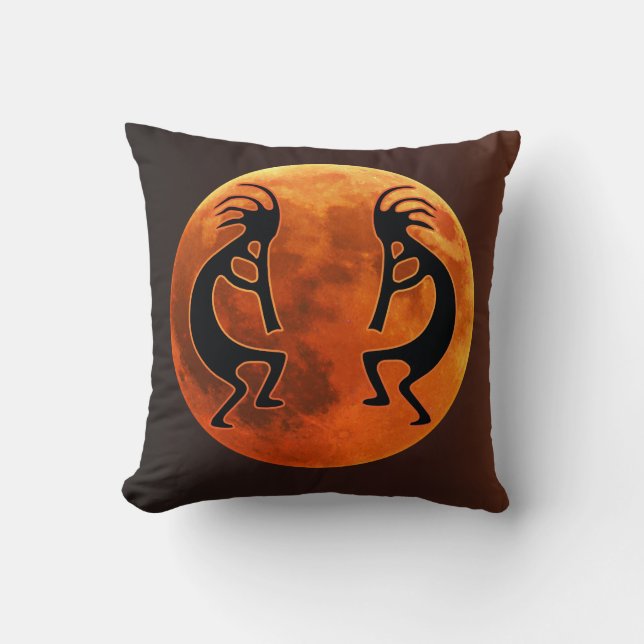 Almofada Alienígena ou Life Blood Moon Kokopelli (Frente)