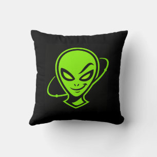 Almofada Alienígena Verde Boa Sorte