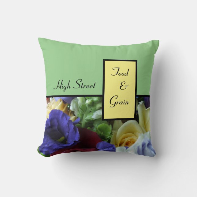 Almofada Alimentação e Grain em High Street (Frente)