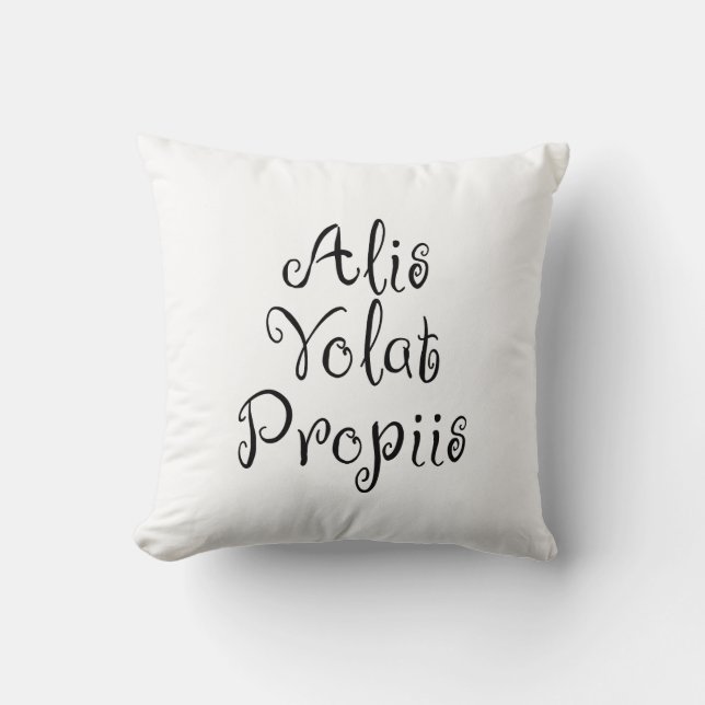 Almofada Alis Volat Propiis (Frente)