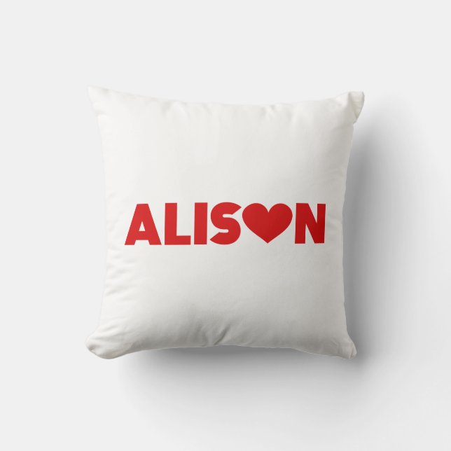 Almofada Alison Love (Frente)