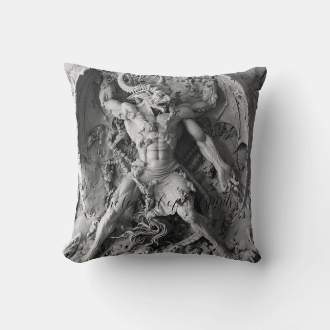 Almofada Alivio da Legenda do Fantasma Mau (Frente)