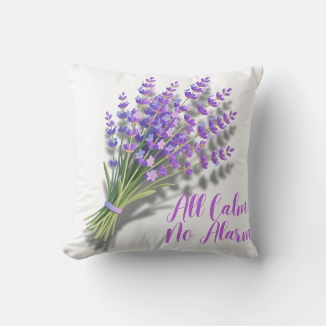 Almofada All Calm No Alarm Lavender Wellness (Frente)