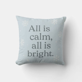 Almofada All Is Calm, All Is Bright – Snowlight Calm Scandi