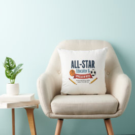 Almofada All-Star Educator & Staff Appreciation Pillow