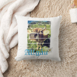 Almofada Allgäu Alps Vintage Cow Bavaria Alemanha Souvenir