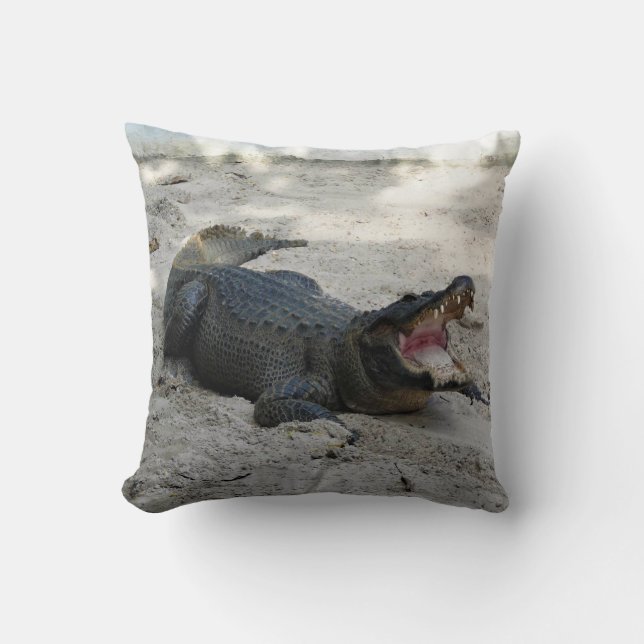 Almofada Alligator, Fort Lauderdale, Florida (Frente)