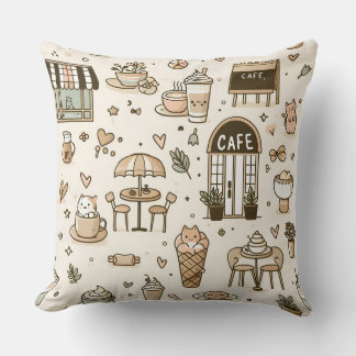 Almofada Almoço de café