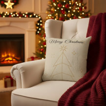 “Almofada de Natal com Foto Personalizada da Famíl