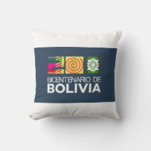 Almohada bicentenário da Bolívia