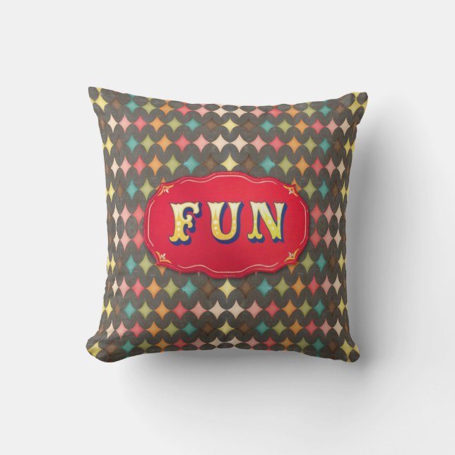 Almofada Almohada decorativa FUN (Frente)