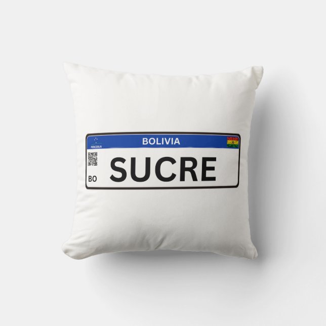 Almofada Almohada Sucre Mercosur (Frente)