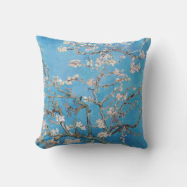 Almofada Almond Blossoms Blue Vincent van Gogh Art Painting