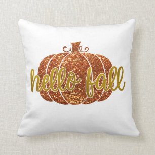 Almofada Alô, Glitter Pumpkin