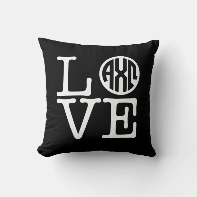 Almofada Alpha Chi Omega | Amor (Frente)