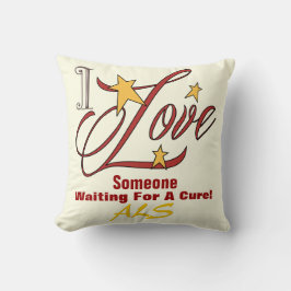 Almofada ALS Love Travesseiro decorativo 20" x 20"