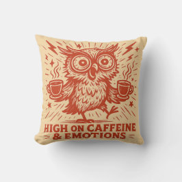 Almofada Alto em Cafeína & Emoções