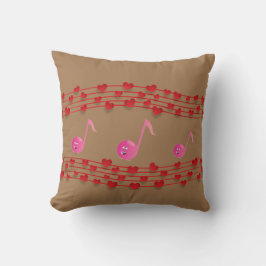 Almofada Amante da música