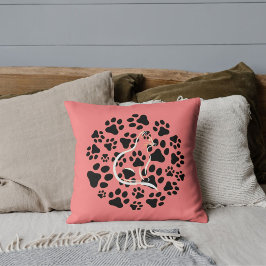 Almofada Amante de Animais de Estimação Personalizado Gato