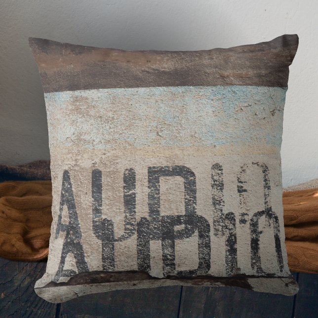 Almofada Amante de música audiófila de estilo loft urbano (Criador carregado)