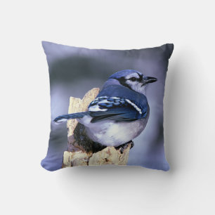 Almofada Amantes de Aves Azuis