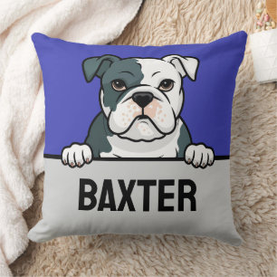 Almofada Amantes de Cachorro-Cachorro Personalizados do Bul