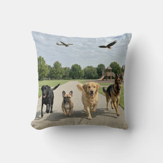 Almofada Amantes de Cachorros