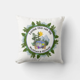 Almofada AMAR ESTE CAMPO CARAVAN personalizado VAN LIFE