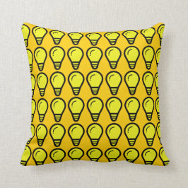 Almofada Amarelo claro da Bulbo-Tangerina