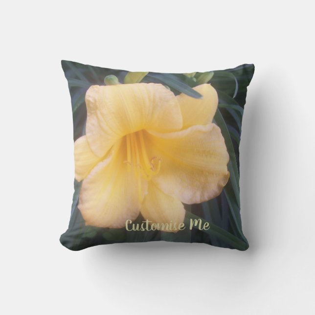 Almofada Amarelo Daylily (Frente)
