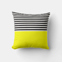Amarelo-neon com riscas brancas e pretas