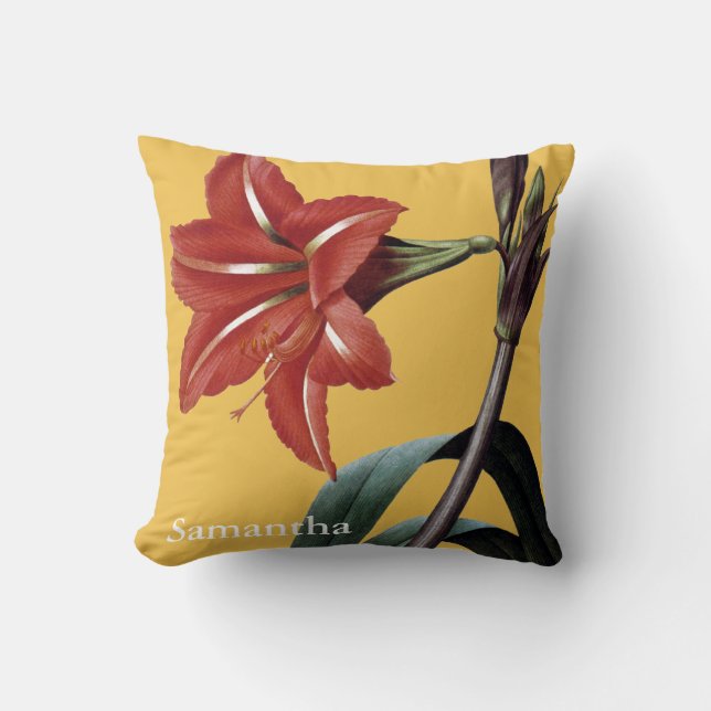 Almofada Amaryllis listrado (Frente)