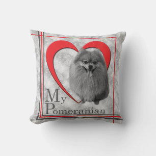 Almofada Ame Meu Pomeraniano