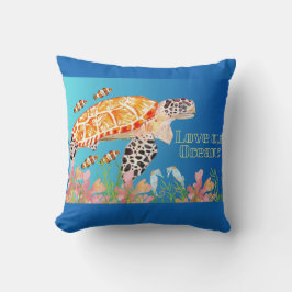 Almofada Ame nossos oceanos