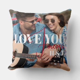 Almofada Ame Você Para Sempre Namorados Foto Personalizada