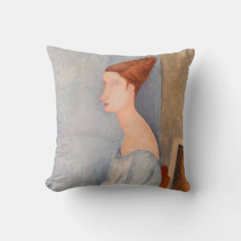 Almofada Amedeo Modigliani - Retrato Jeanne Hebuterne #3