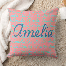 Amelia Signature Name Pattern Design